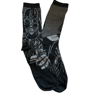 Star Wars Black Darth Vader Socks